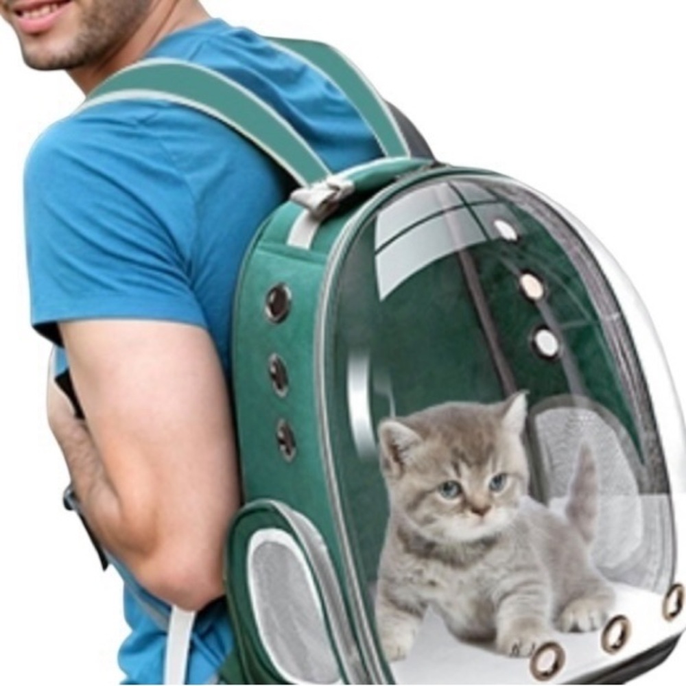 (NEW)PetPack Clear Bubble Carrying Bag Small, dogs Cats, Space Capsule BagPack